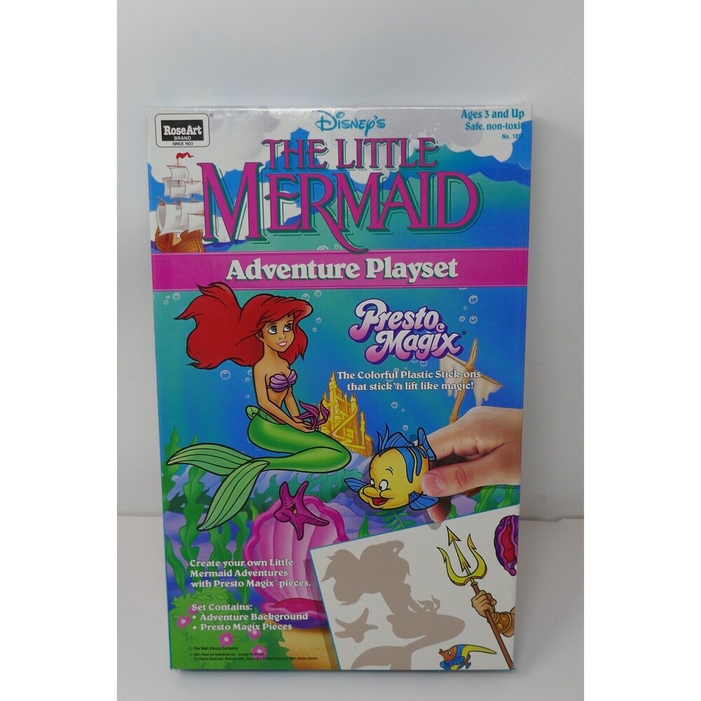 Rose Art Presto Magix Disney's The Little Mermaid Adventure Playset Stick-Ons